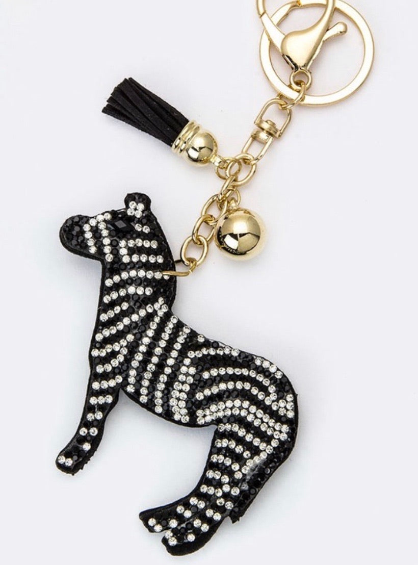 Bag Charm/ Cheetah Charm 