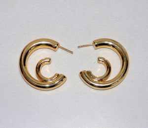 Abstract Hoop Earrings (more options)